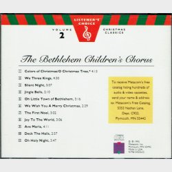 Christmas Classics Vol 2 - The Bethlehems Childrens Chorus (1992)