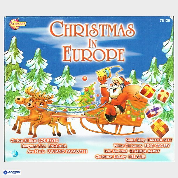 Christmas In Europe 3xCD