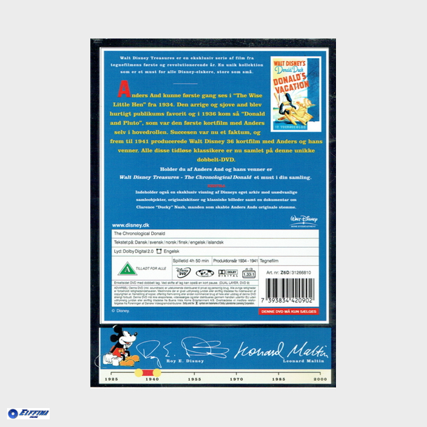 Chronological Donald - Volume 1 1934-1941 (1934) (Disney)