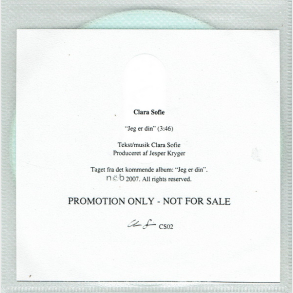 Clara Sofie - Jeg Er Din (2007) (Promo)
