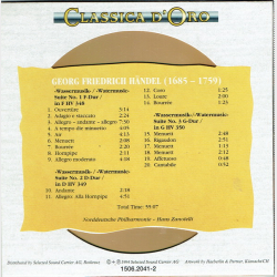 Classica D'Oro (1506-2042) Johann Sebastian Bach (1994)