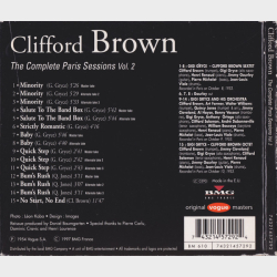 Clifford Brown - The Complete Paris Sessions Vol 2 (1997) (Digi)