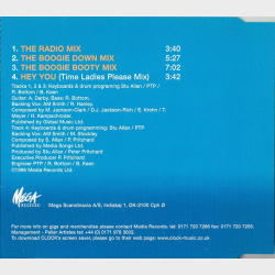 Clock - Blame It On The Boogie (1998)