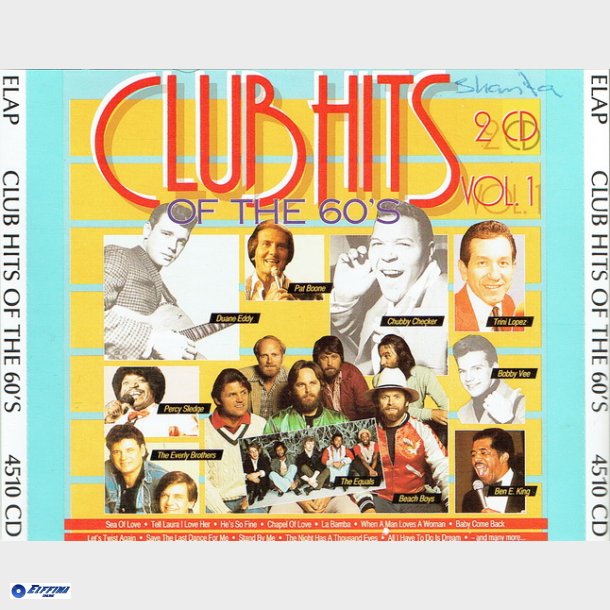 Club Hits Of The 60's Vol 1 (1990) (Fat)