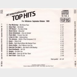 Club Top 16 Sep-Okt 1989