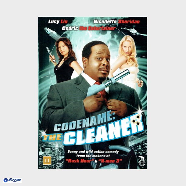 Code Name The Cleaner 2007 Dvd Film Elffinas Genbrug Cd Dvd