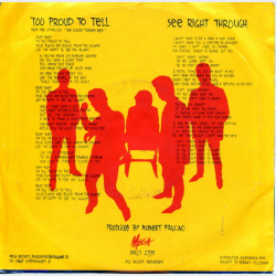 Colors Turned Red, The - Too Proud To Tell (1988)