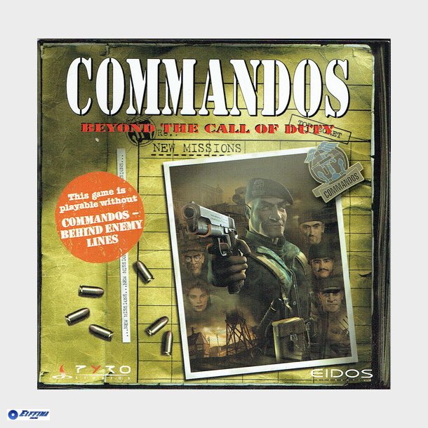 Commandos - Beyond The Call Of Duty (1999) (Jewel)