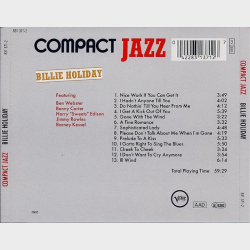 Billie Holiday (Compact Jazz)  (1987)