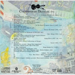 Music From Denmark - Contemporary Denmark 1992 (Digi MXPCD 0292) (Promo)