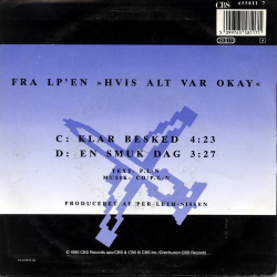 Corps Diplomatique - Klar Besked (1990)