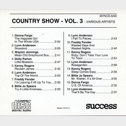 Country Show Vol 3 (Success 2075CD)