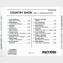 Country Show Vol 4 (Success 2076 CD)