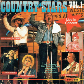 Country Stars Live In Concert Vol 1 (Success 2222CD)