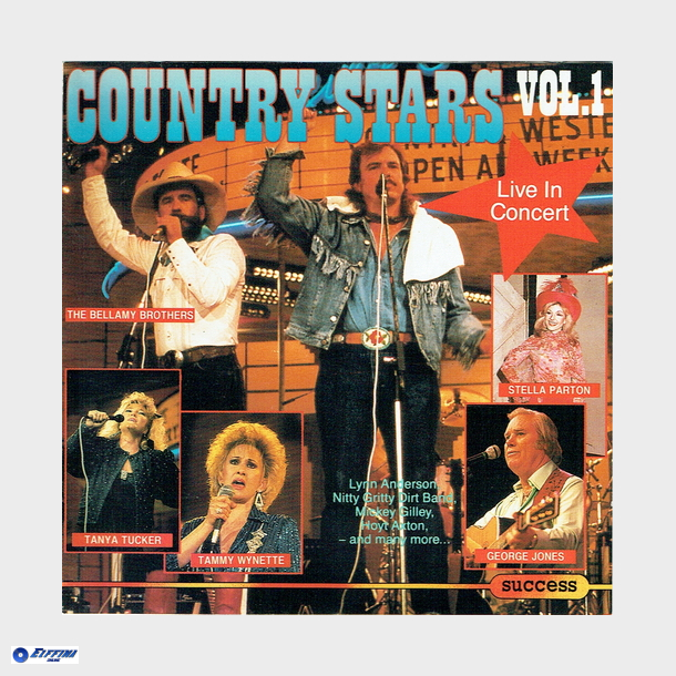 Country Stars Live In Concert Vol 1 (Success 2222CD)