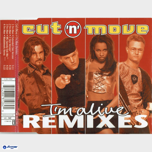 Cut 'n' Move - I'm Alive (Remixes) (1995) (Slim)