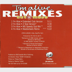 Cut 'n' Move - I'm Alive (Remixes) (1995)