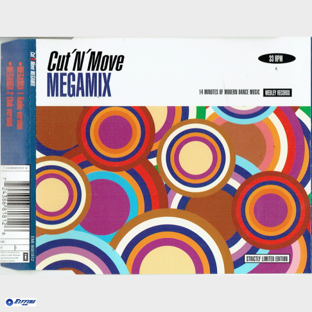 Cut 'n' Move - Megamix (1996) CD1 (Slim)