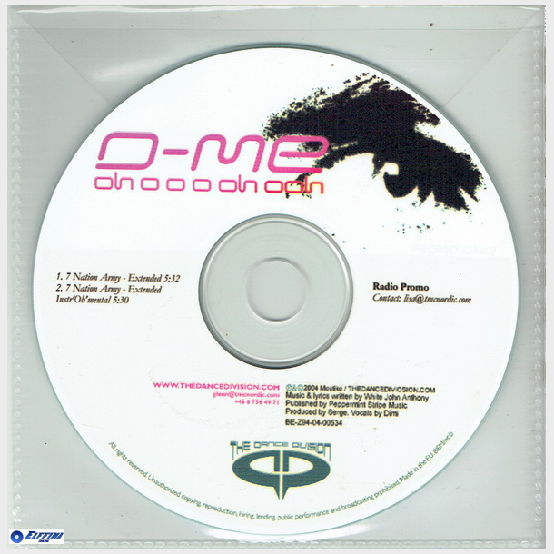 D-Me - Oh Ooo Oh Ooh (2004) (Promo)