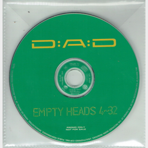 D.A.D, - Empty Heads (1997) (Promo)