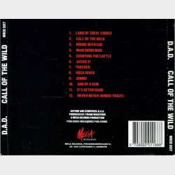 D.A.D. - Call Of Of The Wild