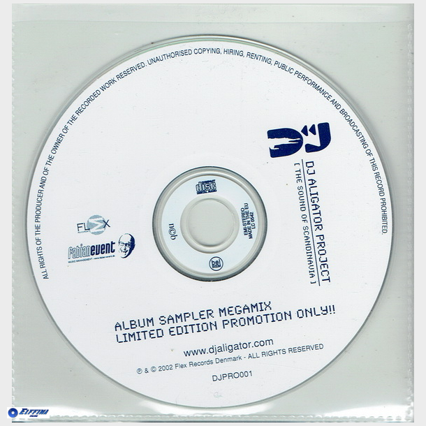 DJ Aligator Project - Album Sampler Megamix (Limited Edition Promo Only) (2002)