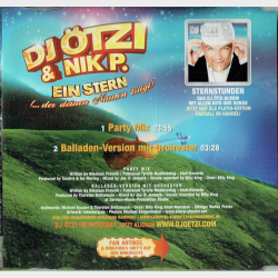 DJ &Ouml;tzi &amp; Nik P - Ein Stern (2007)