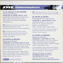 DR Radiounderholdnignsorkestret - Koncert Introduktion 2003-2004