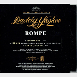 Daddy Yankee - Rompe (Remixes) (2006) (Promo)