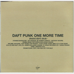 Daft Punk - One More Time (2000) (Promo)