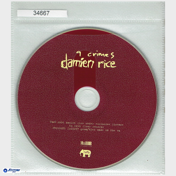 Damien Rice - 9 Crimes (2006) (Promo)
