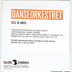 Danseorkestret - Du &amp; Mig (2009) (Promo)