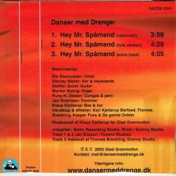 Danser Med Drenge - Hey Mr. Sp�mand (2003) (Promo)