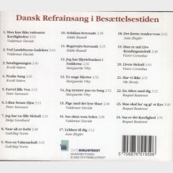 Dansk Refrainsang I Bes�ttelsestiden (2002)