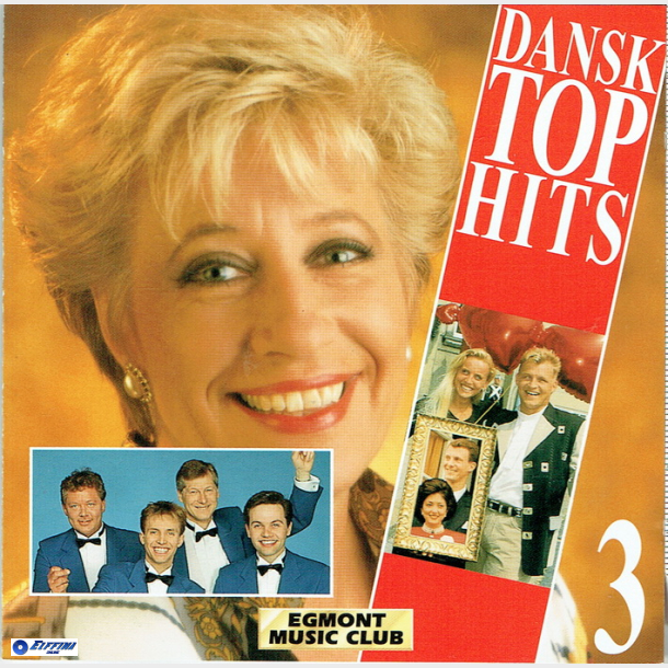 Dansk Top Hits 3 (1995) (Egmont Music Club)