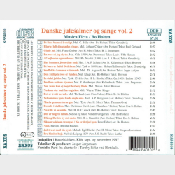 Danske Julesalmer Og Sange Vol 2 (1997)