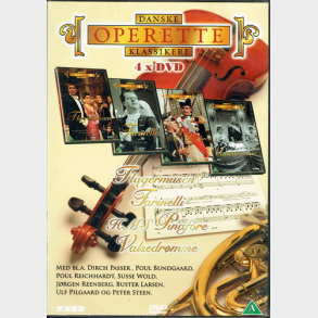 Danske Operette Klassikere (4xDVD) (1970)