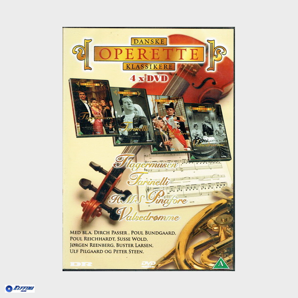 Danske Operette Klassikere (4xDVD) (1970)