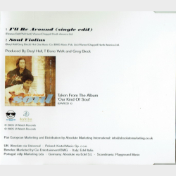 Daryl Hall &amp; John Oates - I'll Be Around (2005)