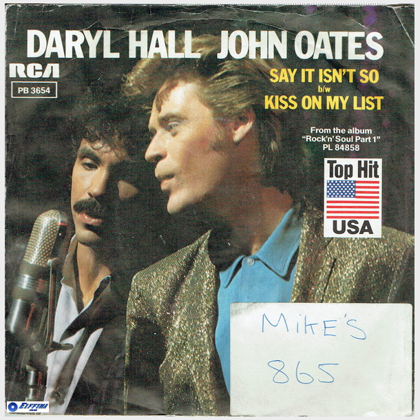 Daryl Hall &amp; John Oates - Say It Isn't So (1983)