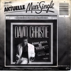 David Christie - Rally Down To Sally's (1983)