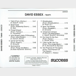 David Essex - Tahiti (Success 2205CD)