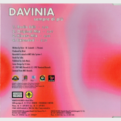 Davinia - Sempre Di Piu (1997)