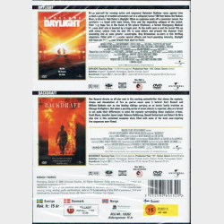 Daylight (1996) &amp; Backdraft (1991)