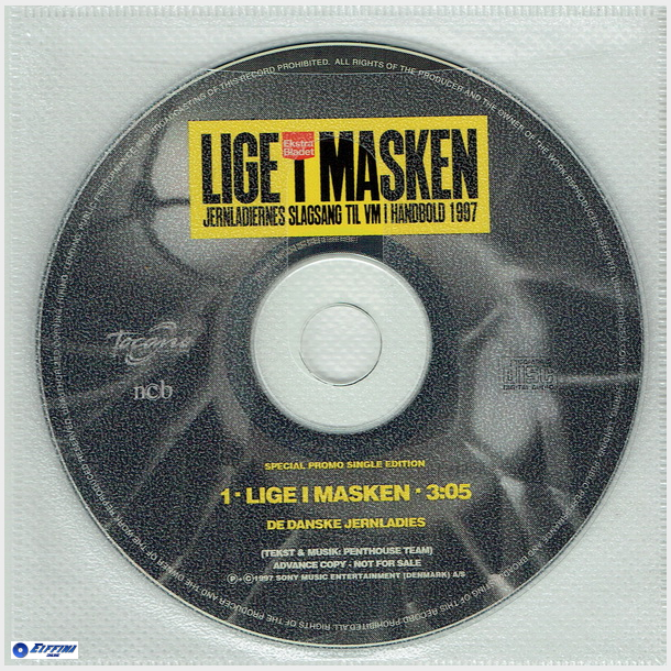 De Danske Jernladies - Lige I Masken (1997) (Special Promo Edition)