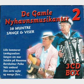 De Gamle Nyhavnsmusikanter 2 3xCD Boks