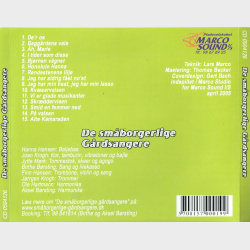 De Sm�borgerlige G�rdsangere