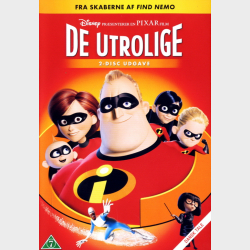 De Utrolige (2004) Disney-Pixar (2 Disc)