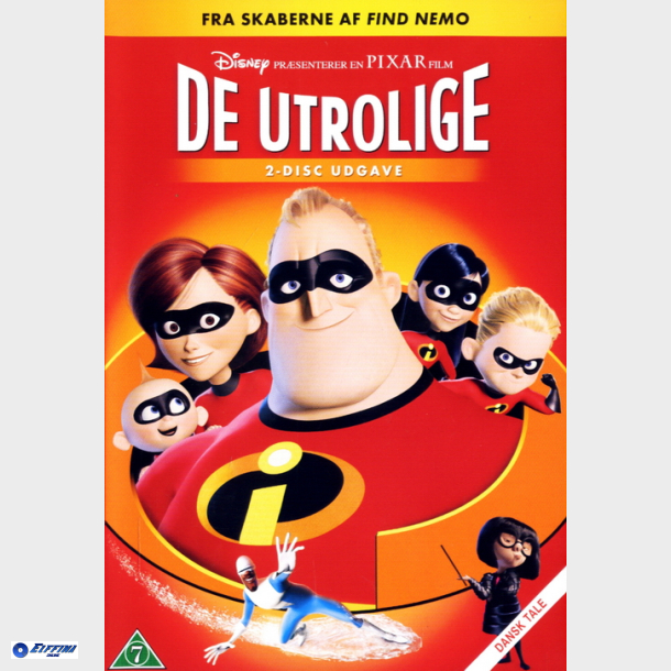 De Utrolige (2004) Disney-Pixar (DB)