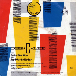 Dee C.Lee - Selina Wow Wow (1984)